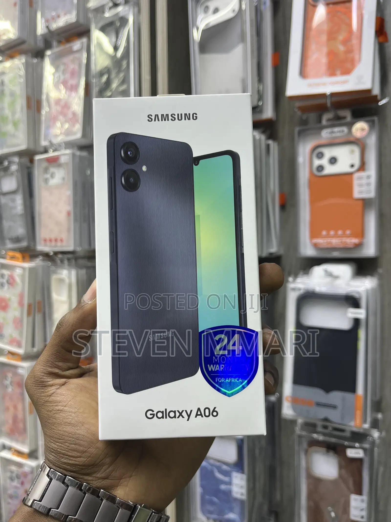 New Samsung Galaxy A06 64 GB Blue