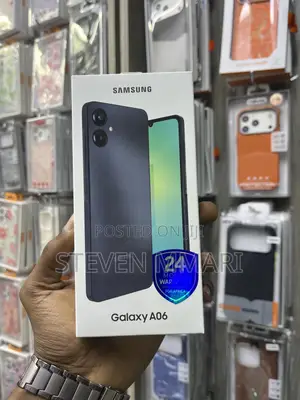 New Samsung Galaxy A06 64 GB Blue