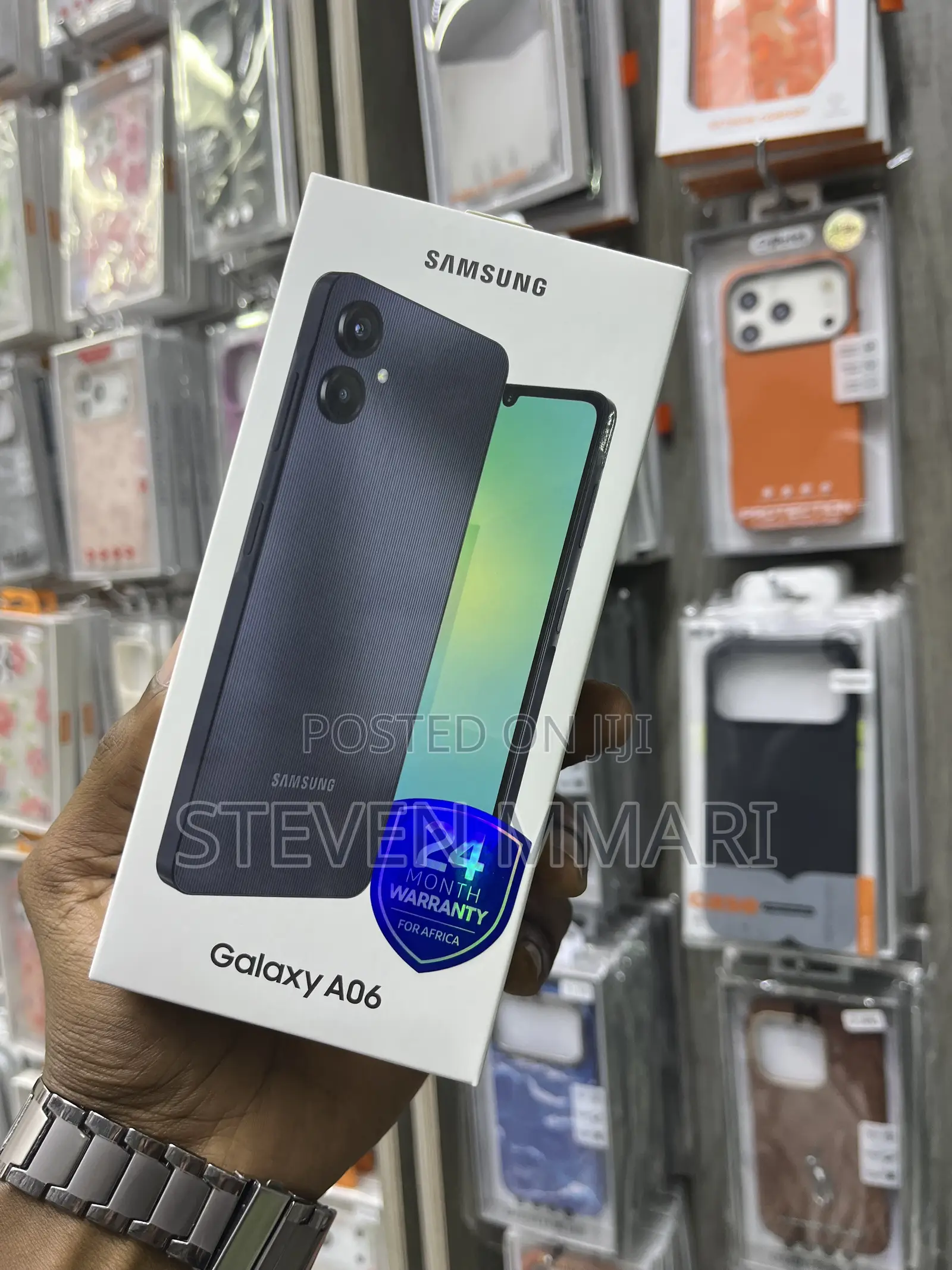 New Samsung Galaxy A06 64 GB Blue