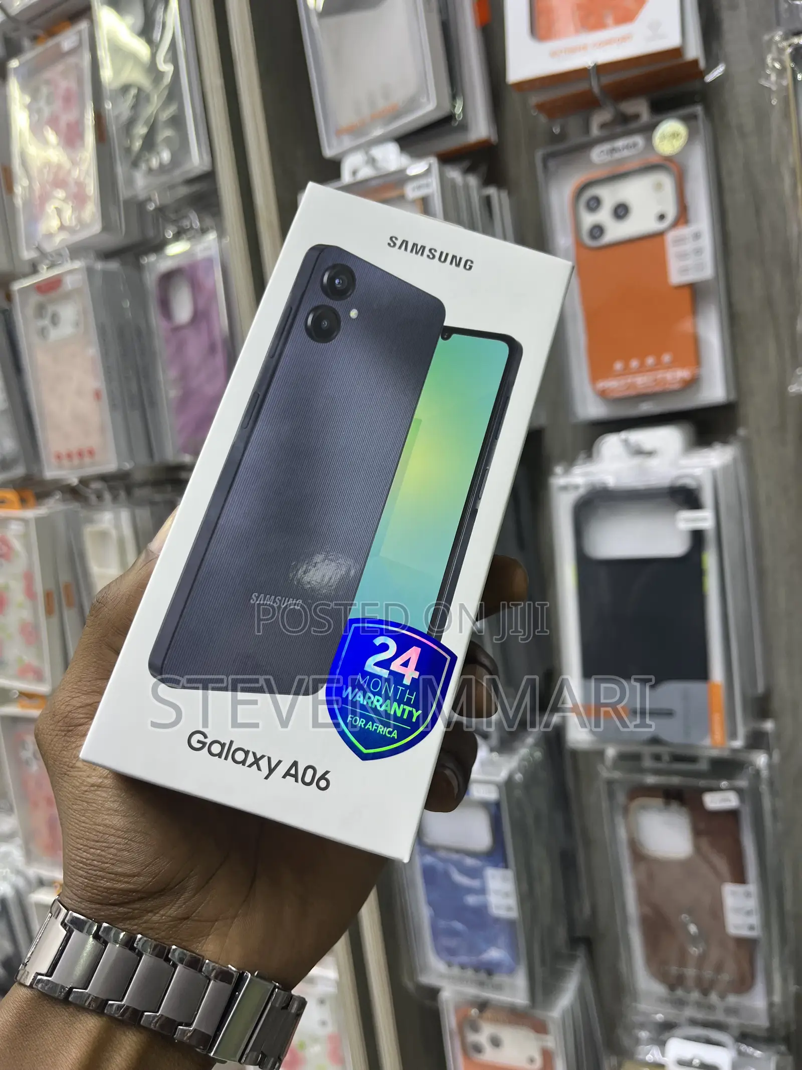 New Samsung Galaxy A06 64 GB Black