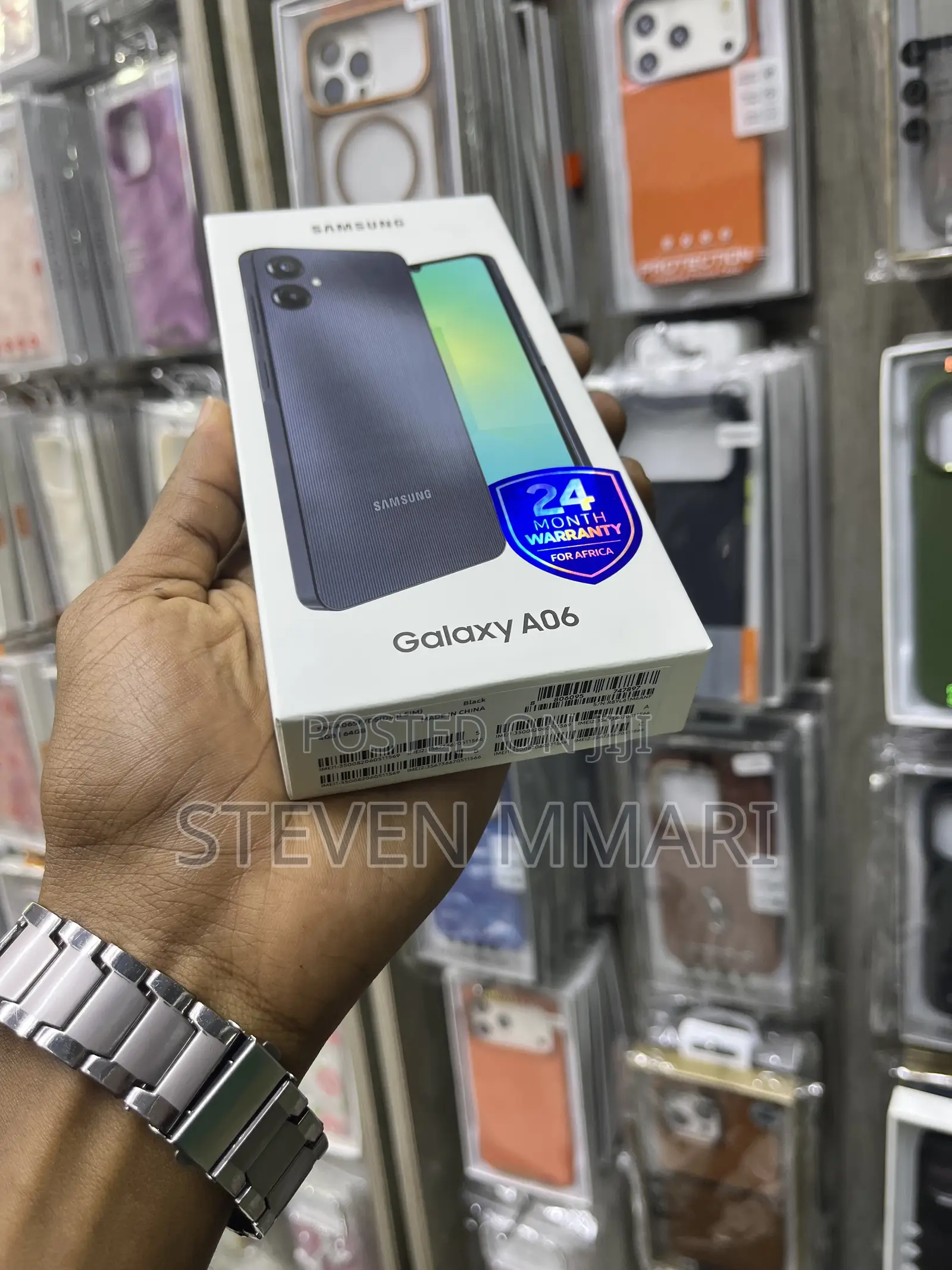 New Samsung Galaxy A06 64 GB Black