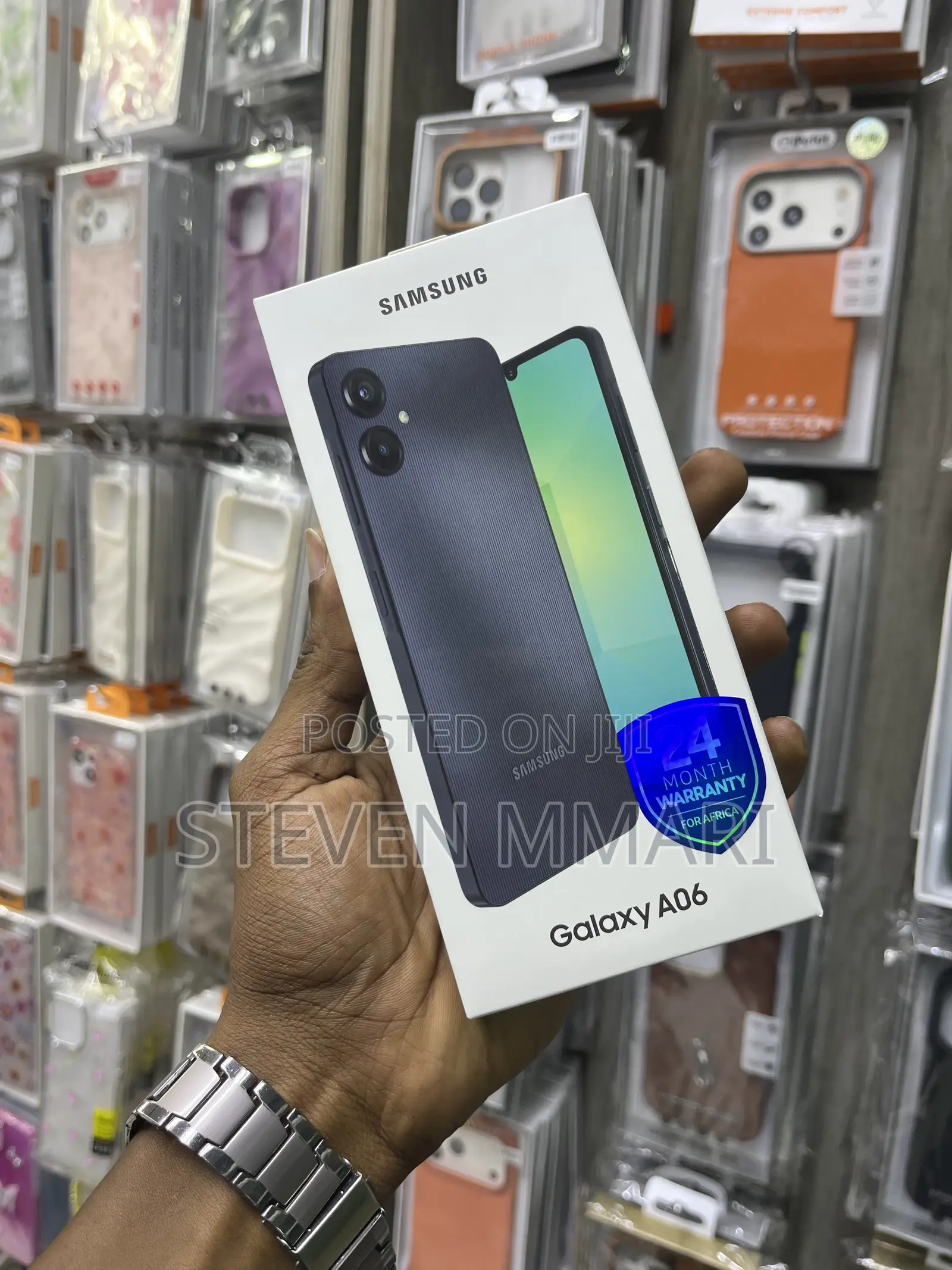 New Samsung Galaxy A06 128 GB Blue
