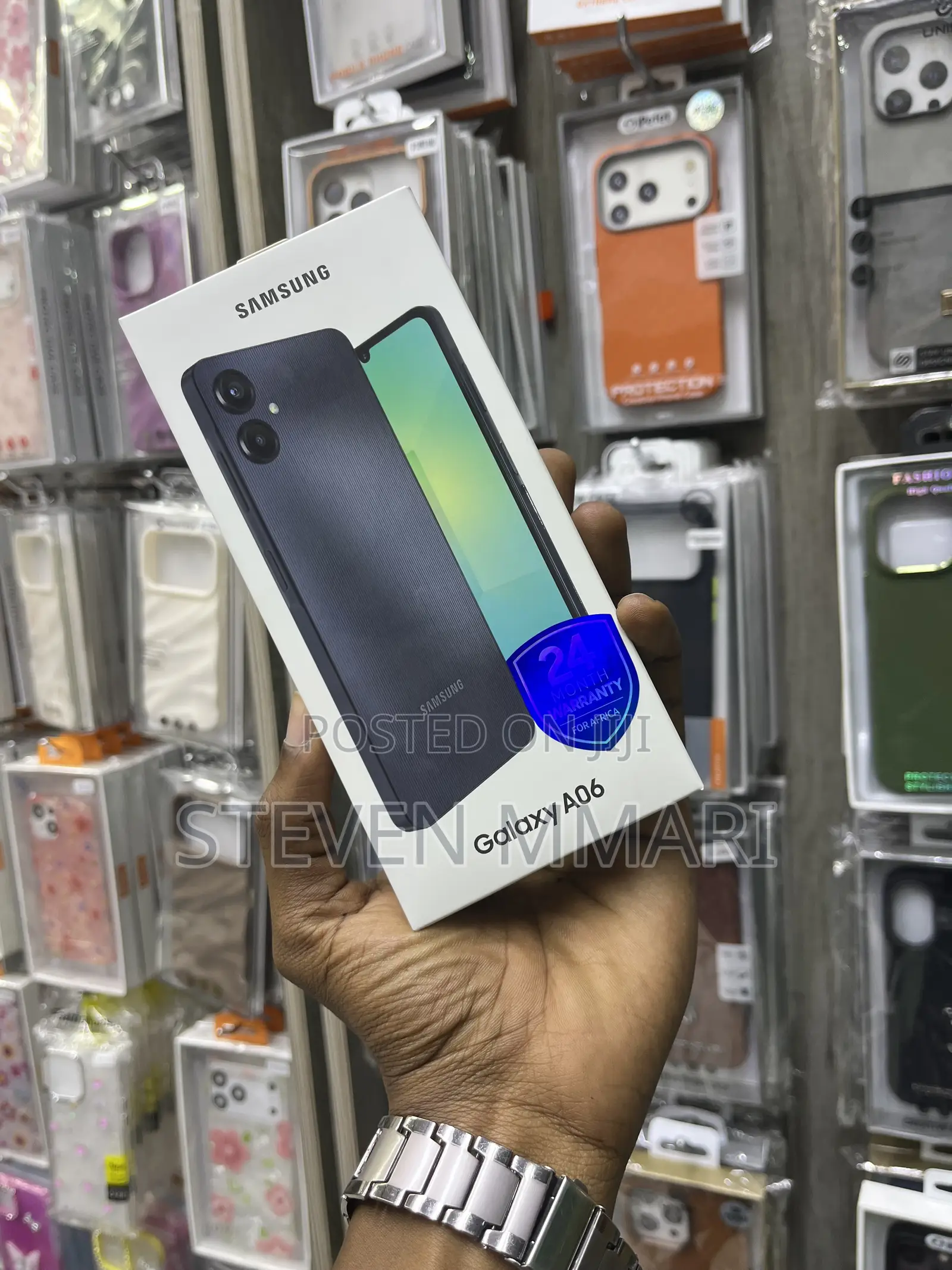 New Samsung Galaxy A06 128 GB Blue