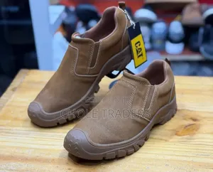Low Caterpillar (CAT) Slip-on Leather Casual Shoes