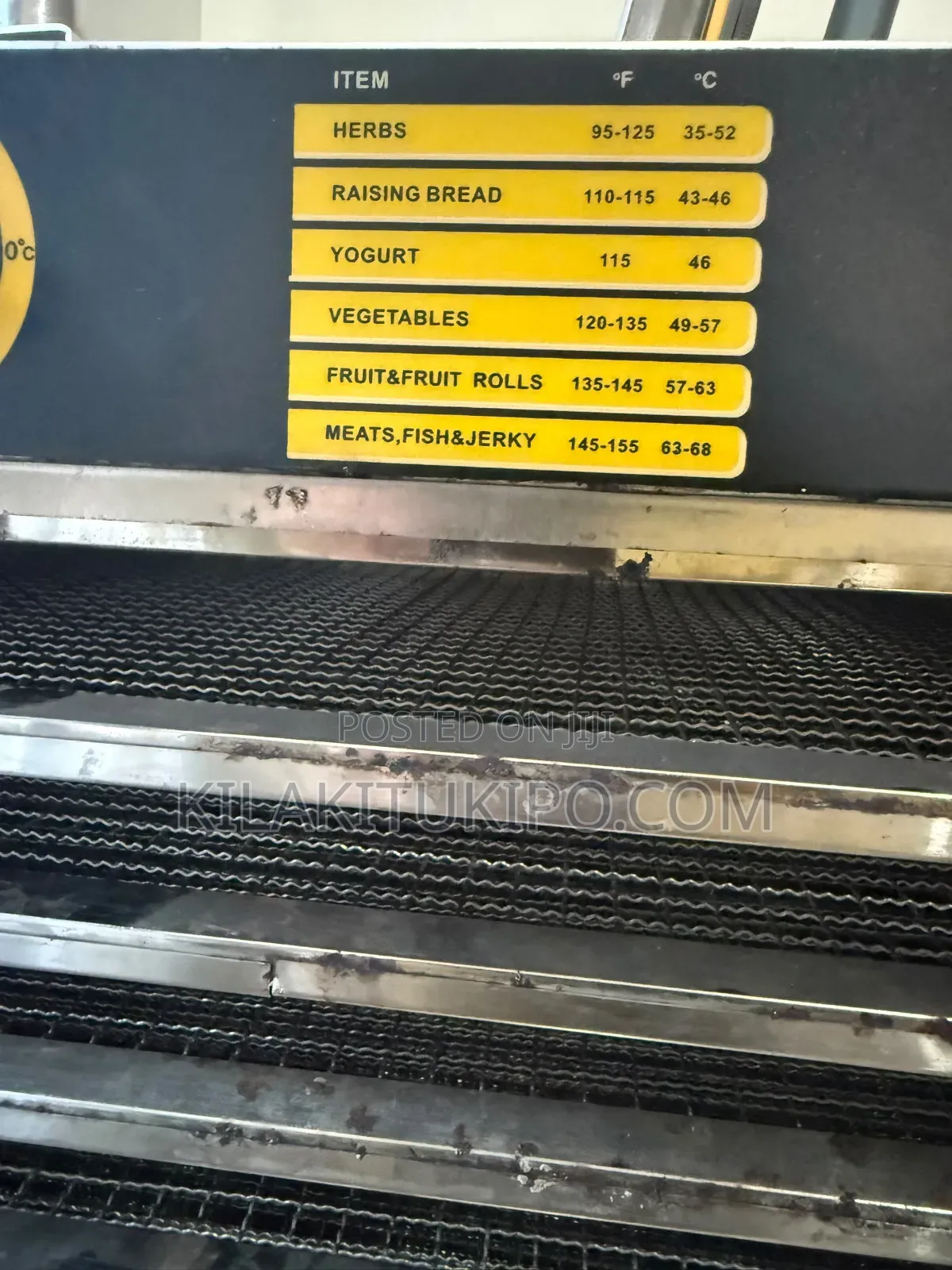 Dehydrator Stainless Steel 
All in One Dry Item Machine Heavy Duty