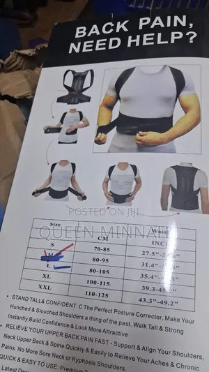 Posture Corrector and Back Support Brace