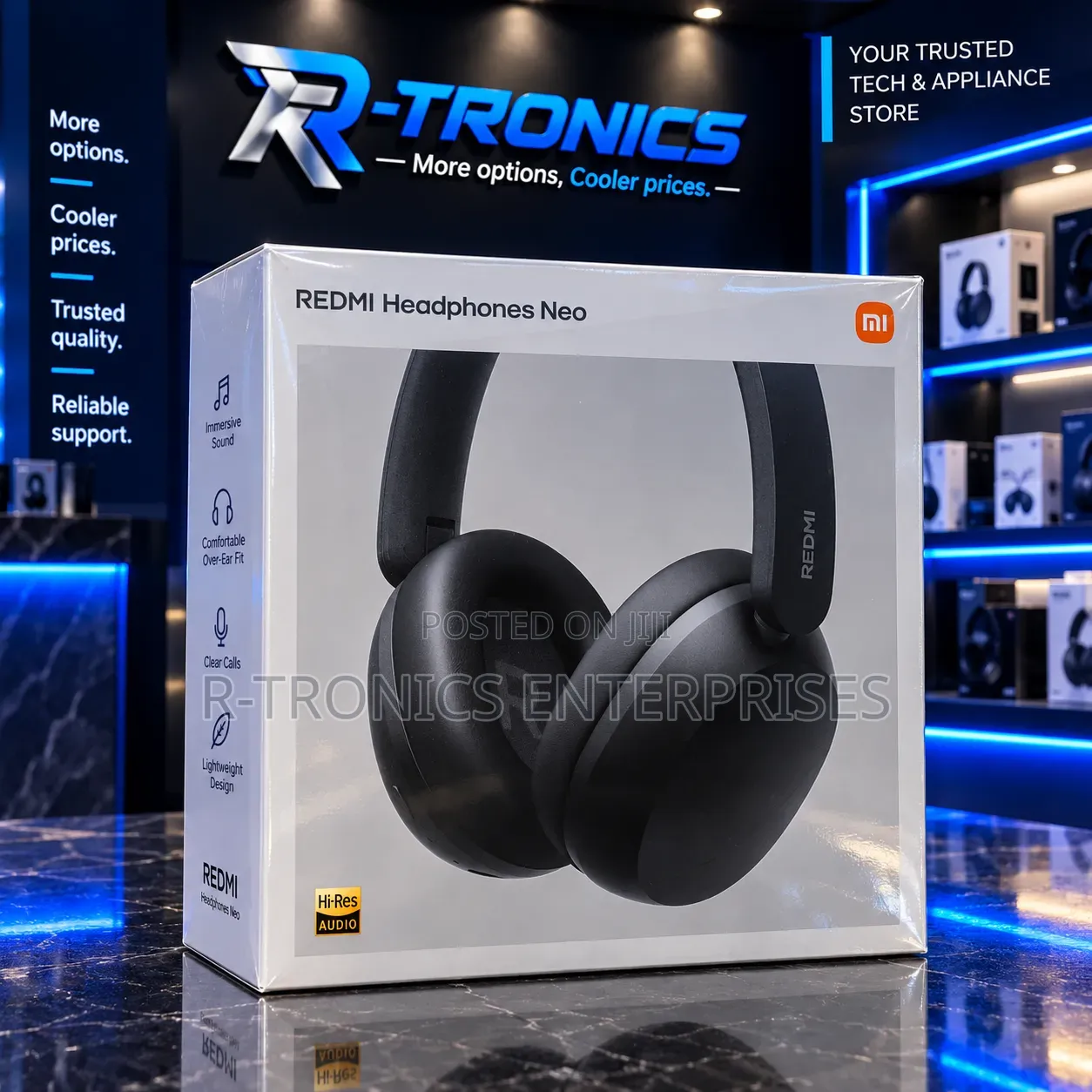  REDMI HEADPHONES NEO Hi-Res Wireless Over-Ear Headphone