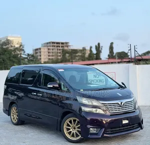 Toyota Vellfire 2009 Purple