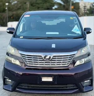 Toyota Vellfire 2009 Purple