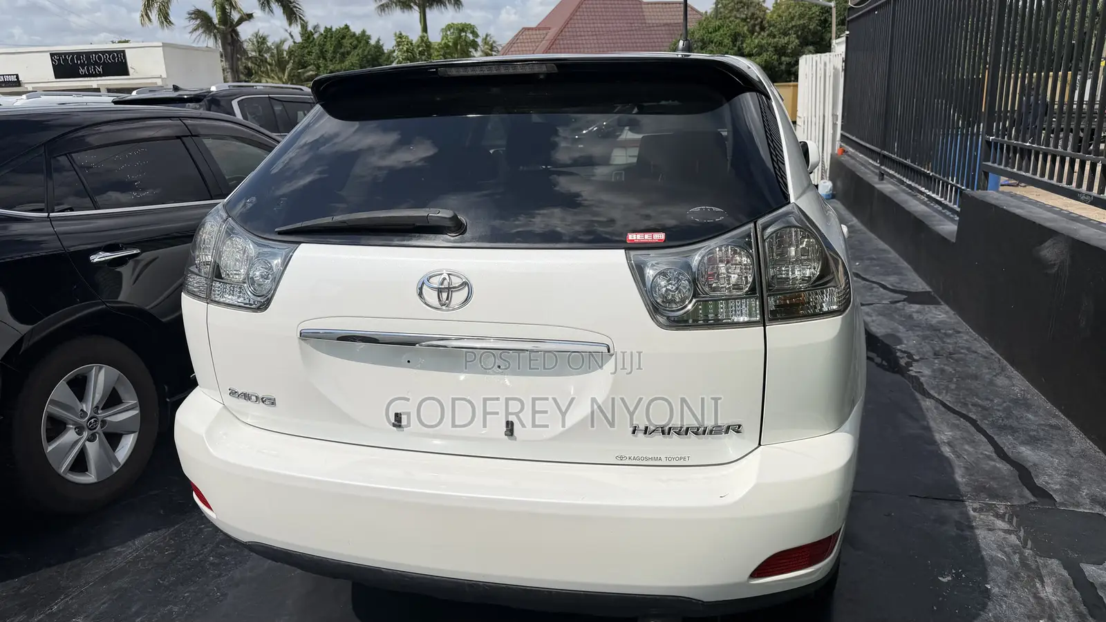 Toyota Harrier 2008 White