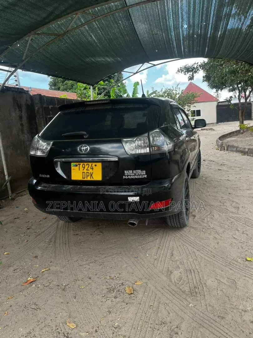 Toyota Harrier 2007 Black