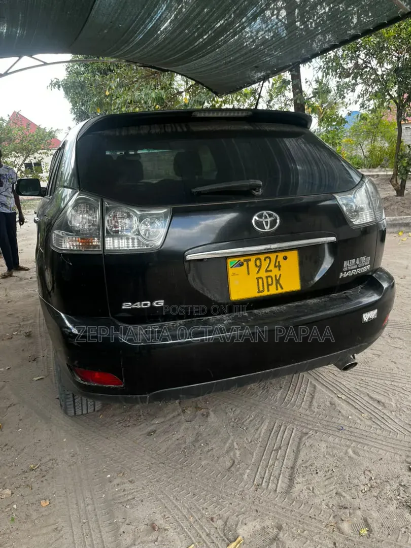 Toyota Harrier 2007 Black