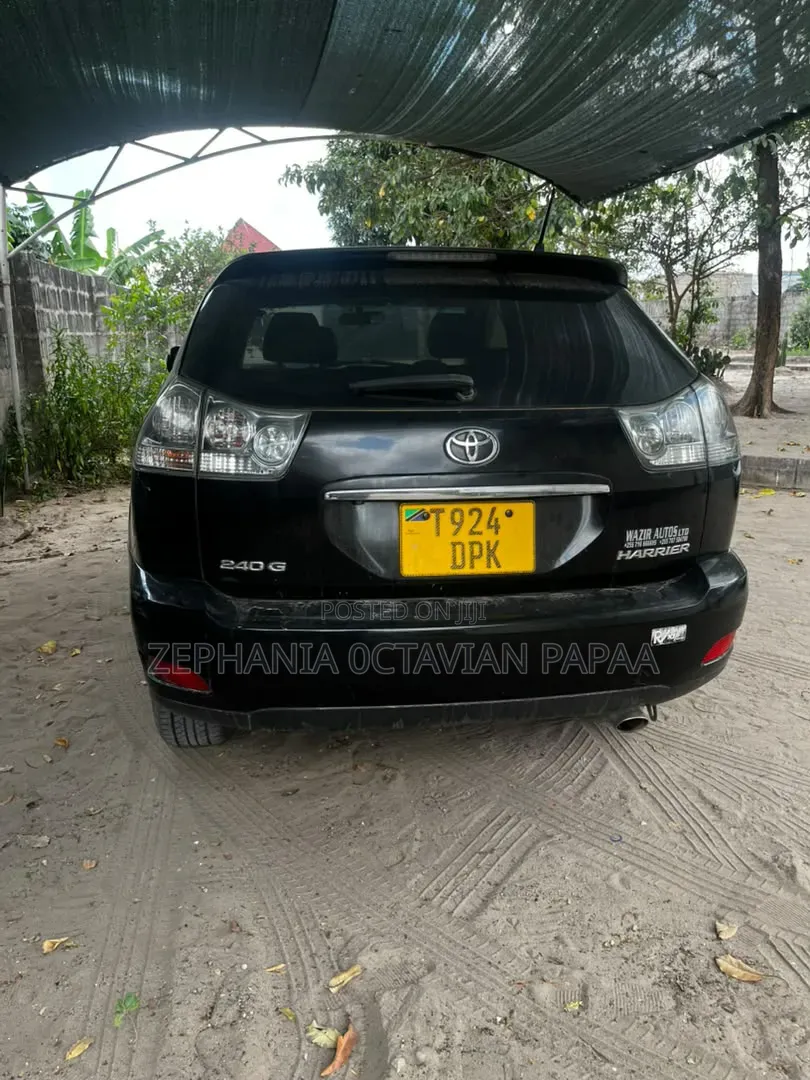 Toyota Harrier 2007 Black