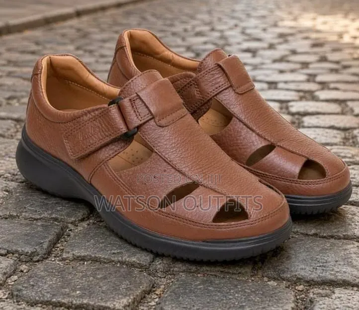 Open Shoes for Men's or Sandals Classic and Tough Fully Leathered