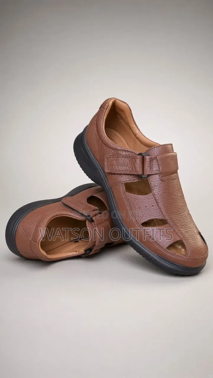 Open Shoes for Men's or Sandals Classic and Tough Fully Leathered