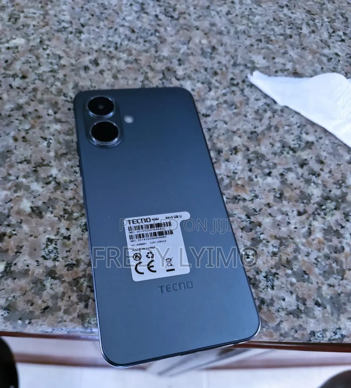 New Tecno Pop 10 Pro 256 GB Black