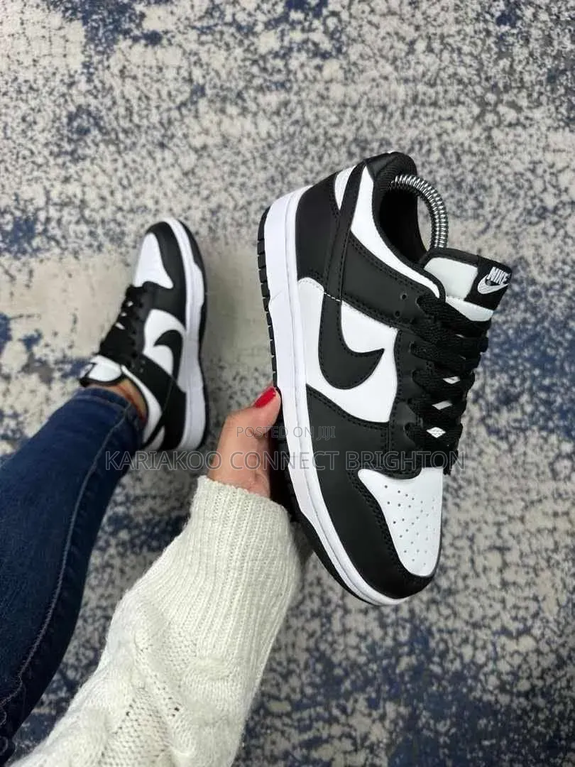 White Nike Dunk Low Sneakers