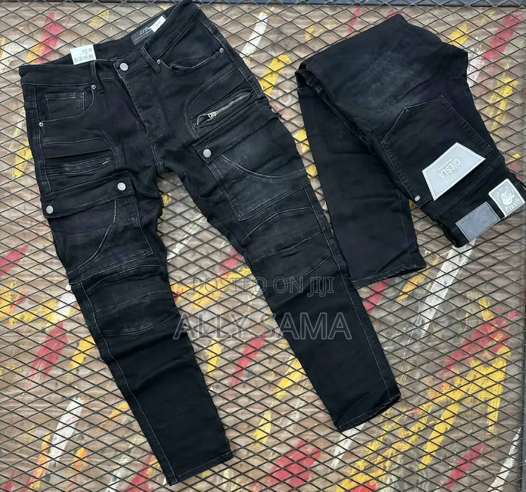 Men's Cargo Denim Gisela Brand Very Quality