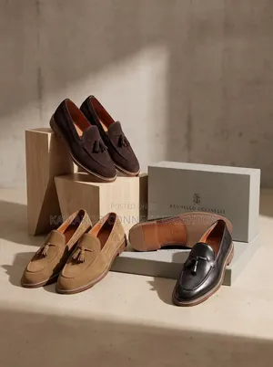 Brunello Cucinelli Multi-Color Tassel Loafers