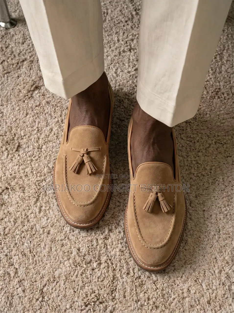 Brunello Cucinelli Multi-Color Tassel Loafers