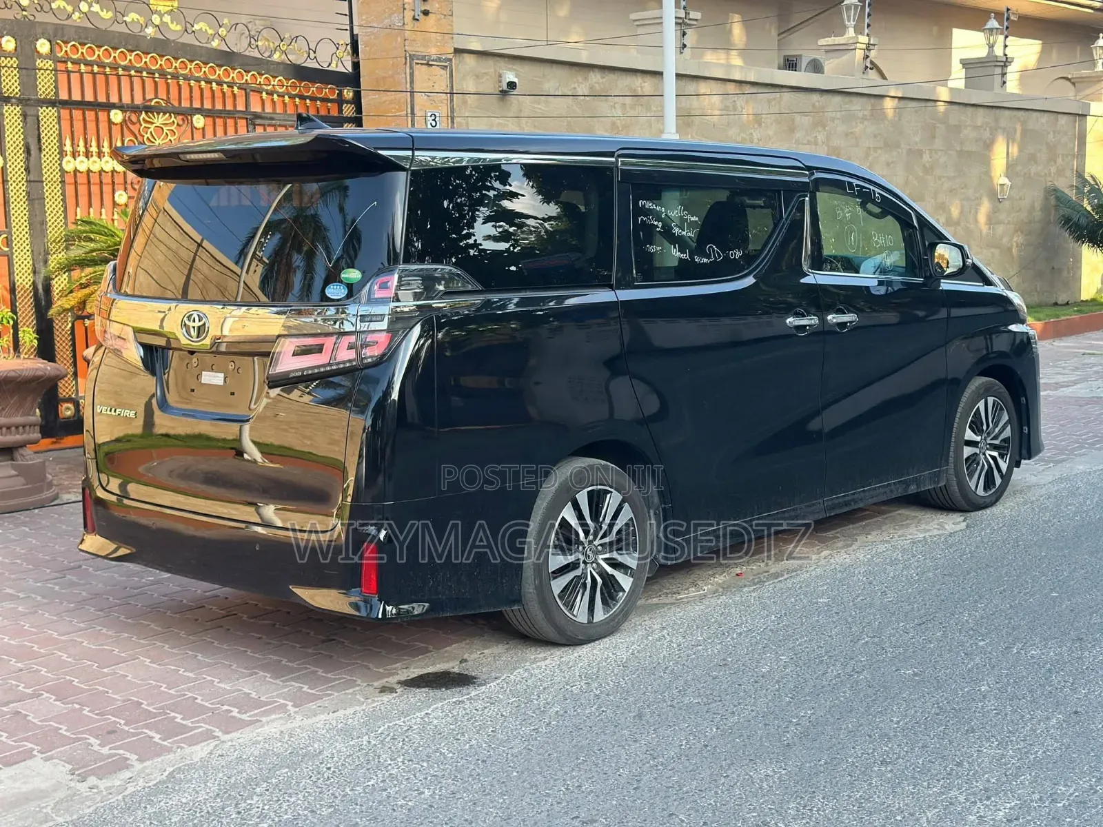 Toyota Vellfire 2.5 Z G Edition 2019 Matt Black
