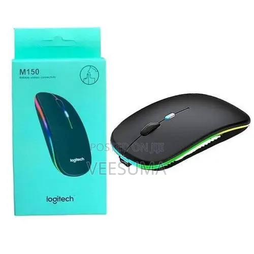 Logitech M150 Silent Rechargeable Wireless Mouse (RGB LED)
