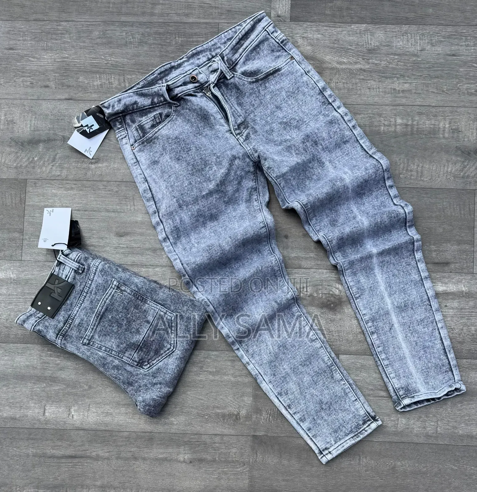 Men's Jeans Plain Slimfit