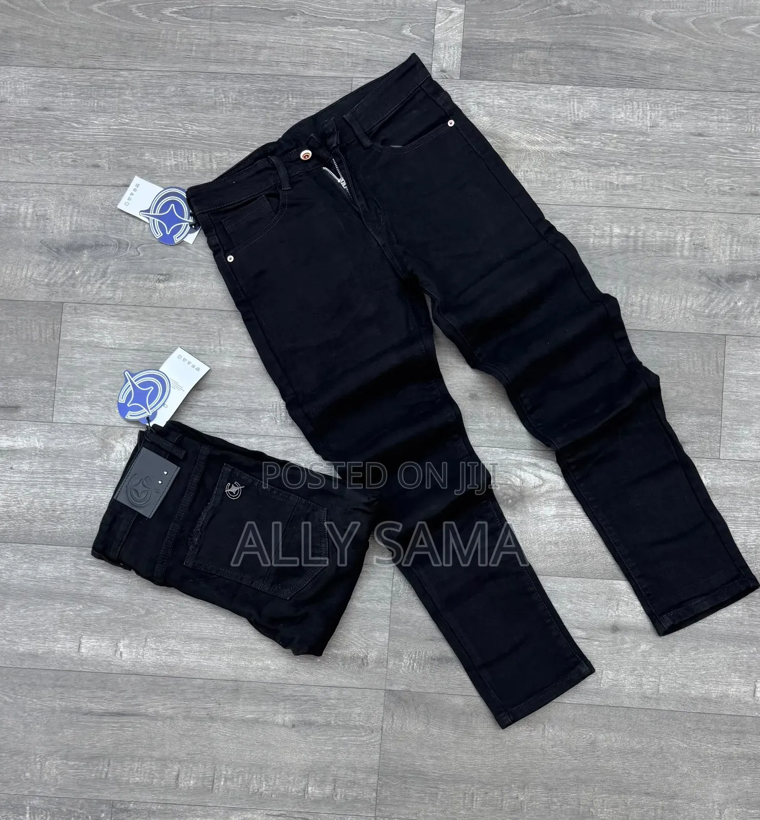 Men's Jeans Plain Slimfit