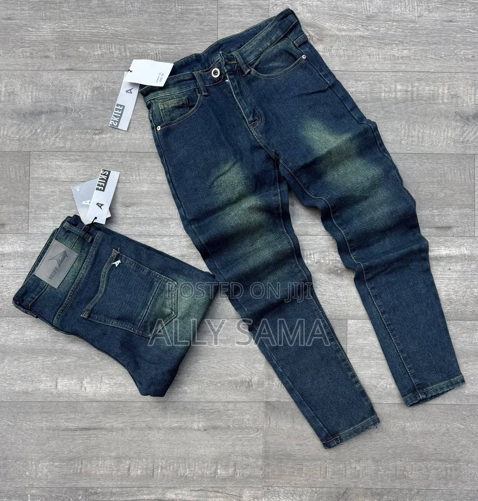 Men's Jeans Plain Slimfit