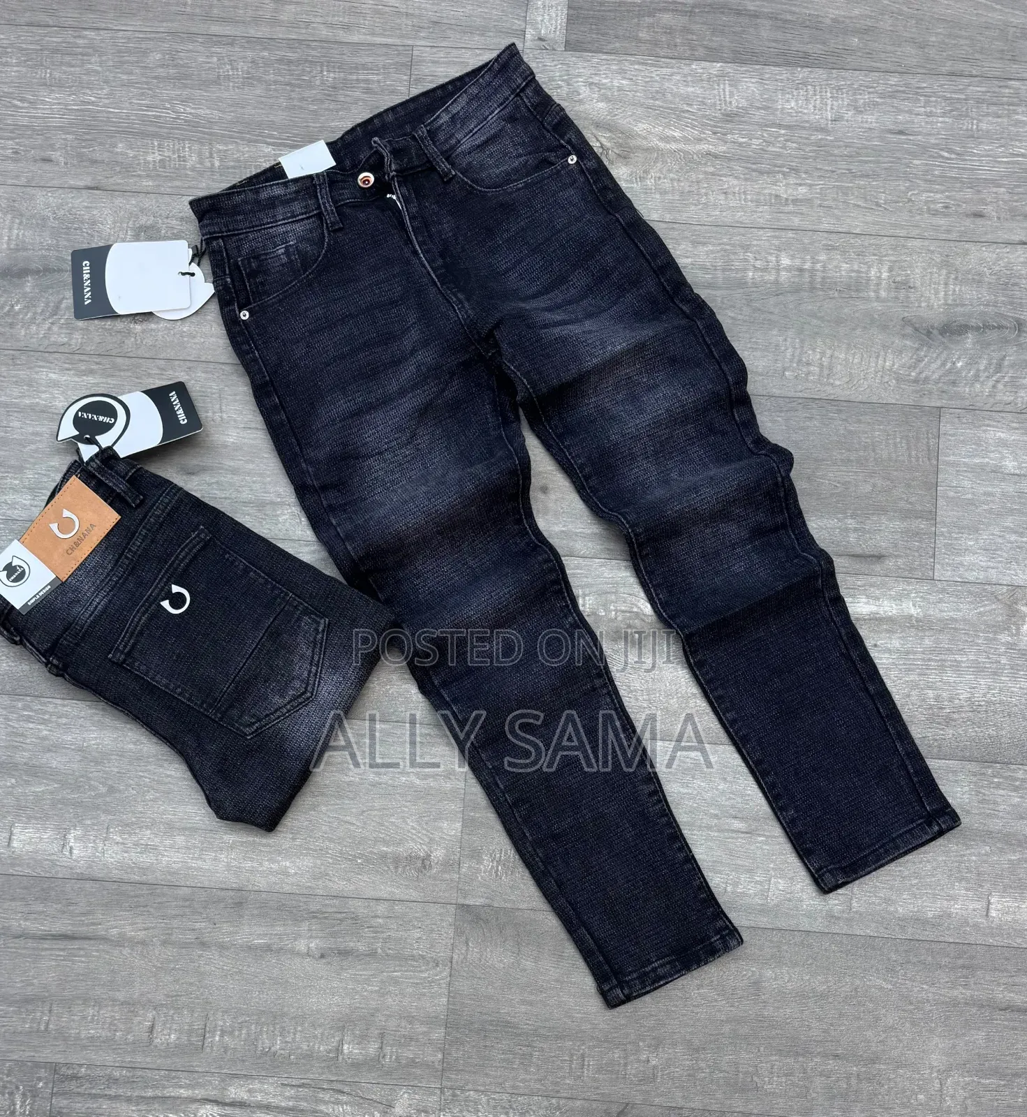Men's Jeans Plain Slimfit