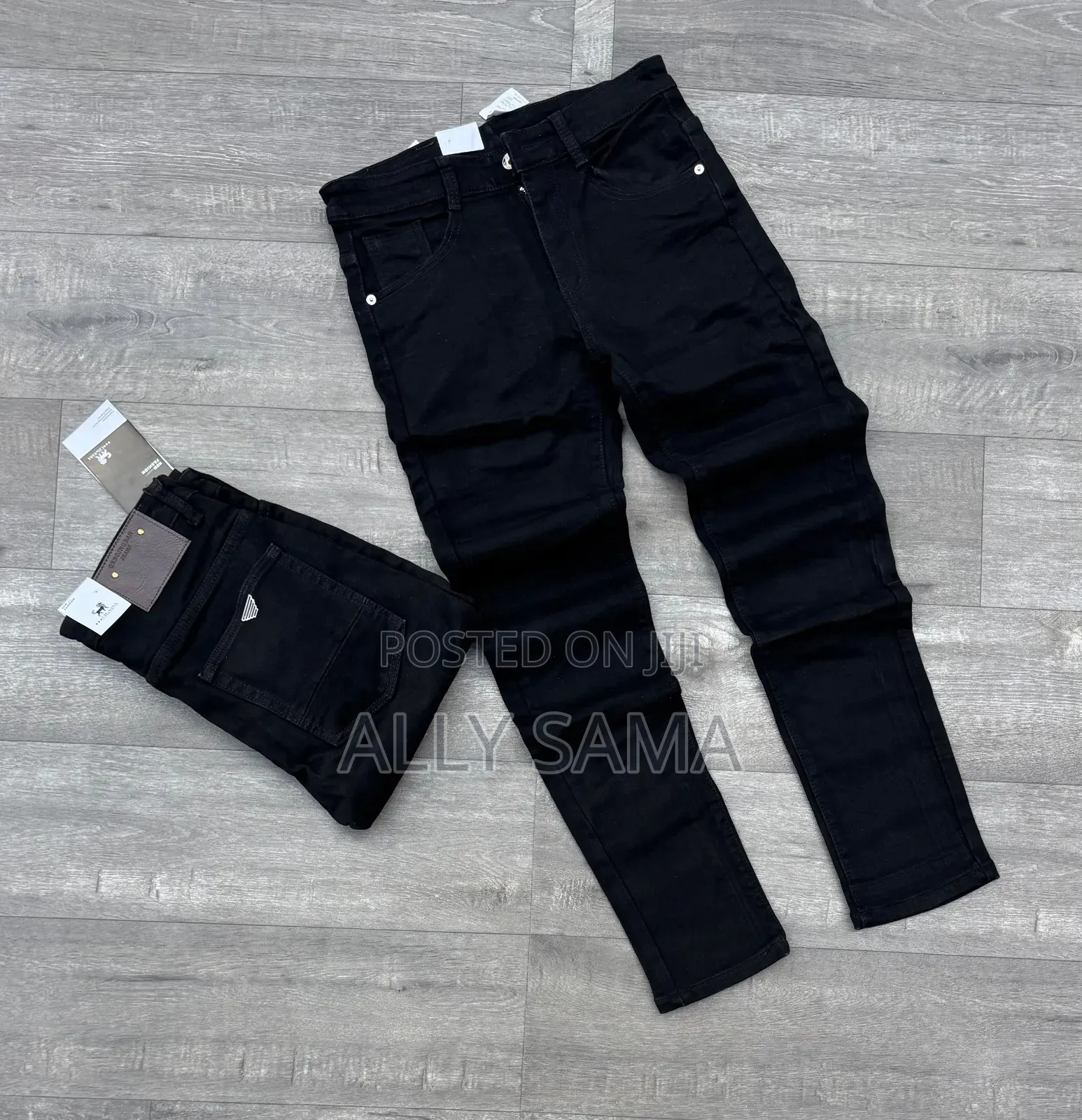 Men's Jeans Plain Slimfit