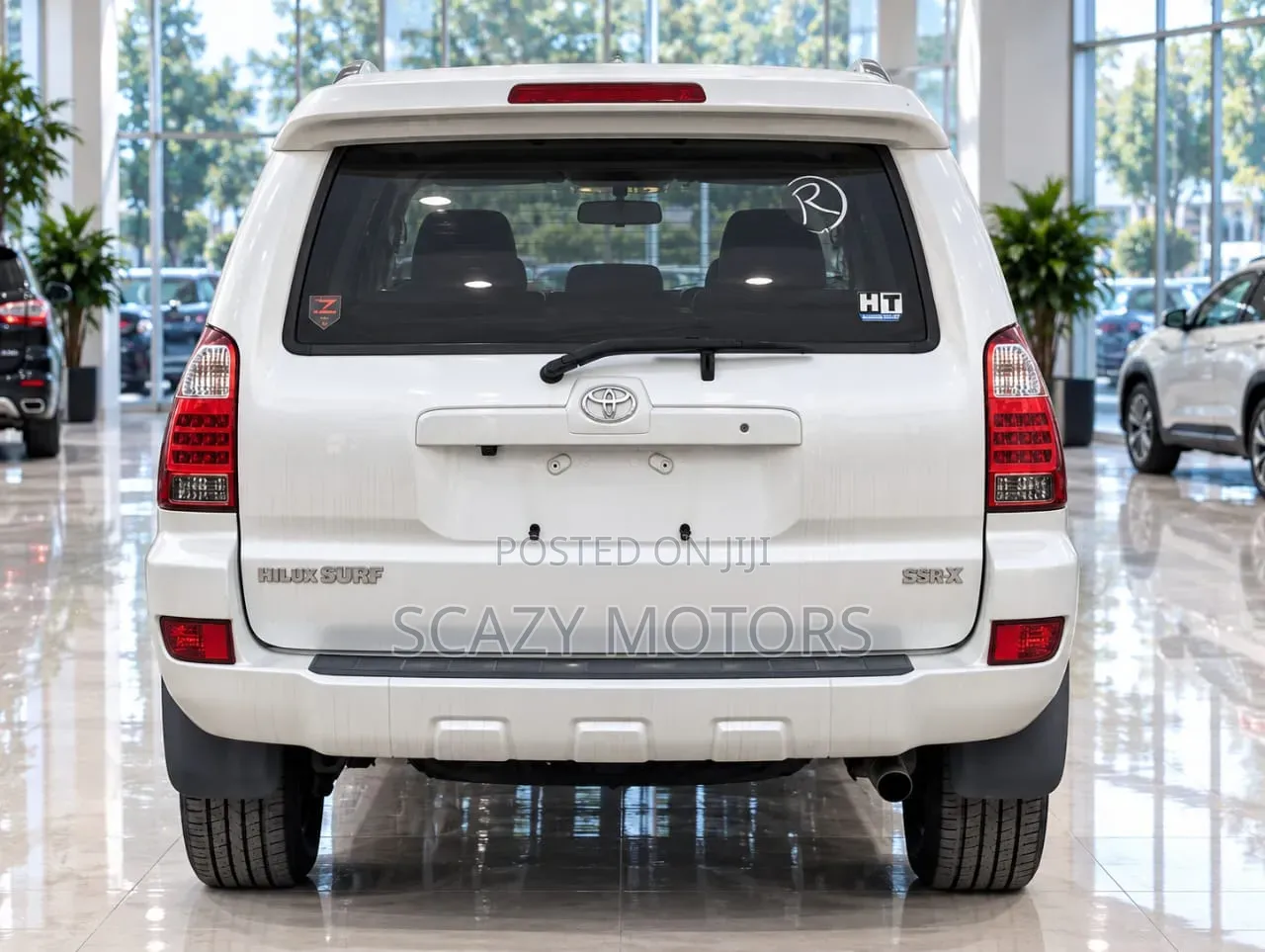 Toyota Hilux Surf 2008 White