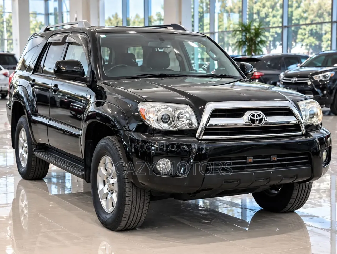 Toyota Hilux Surf 2007 Black
