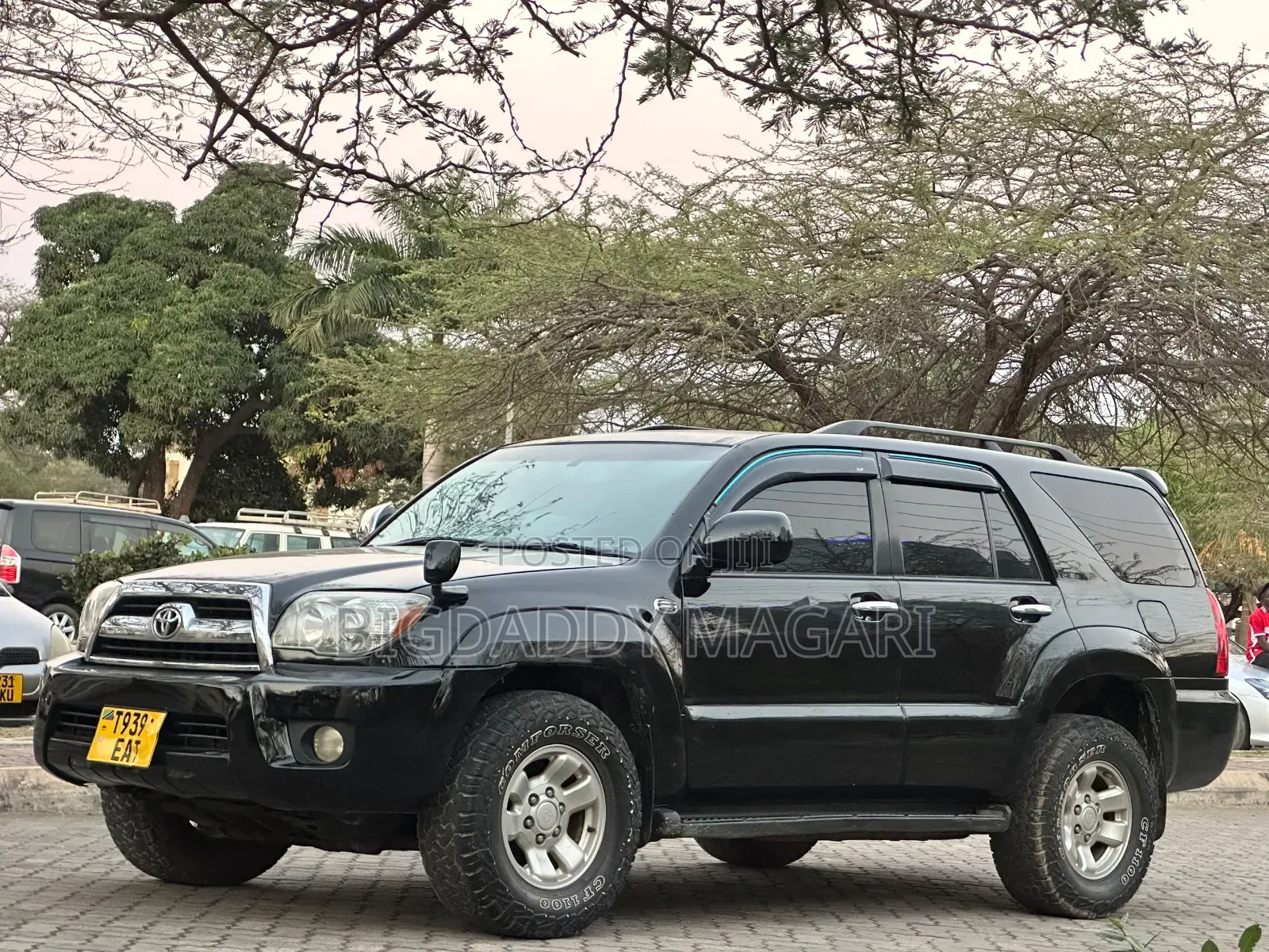Toyota Hilux Surf 2005 Black