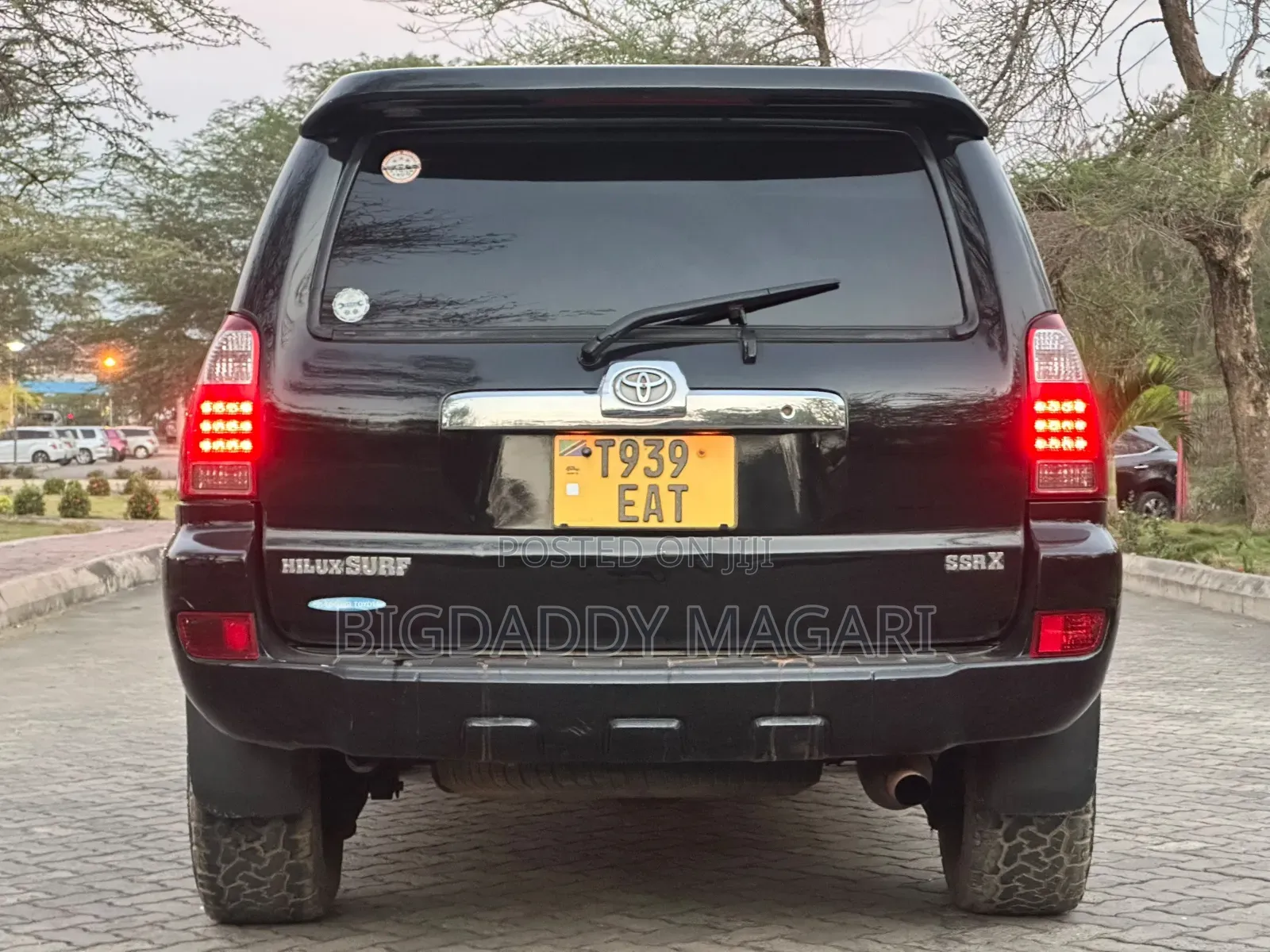 Toyota Hilux Surf 2005 Black