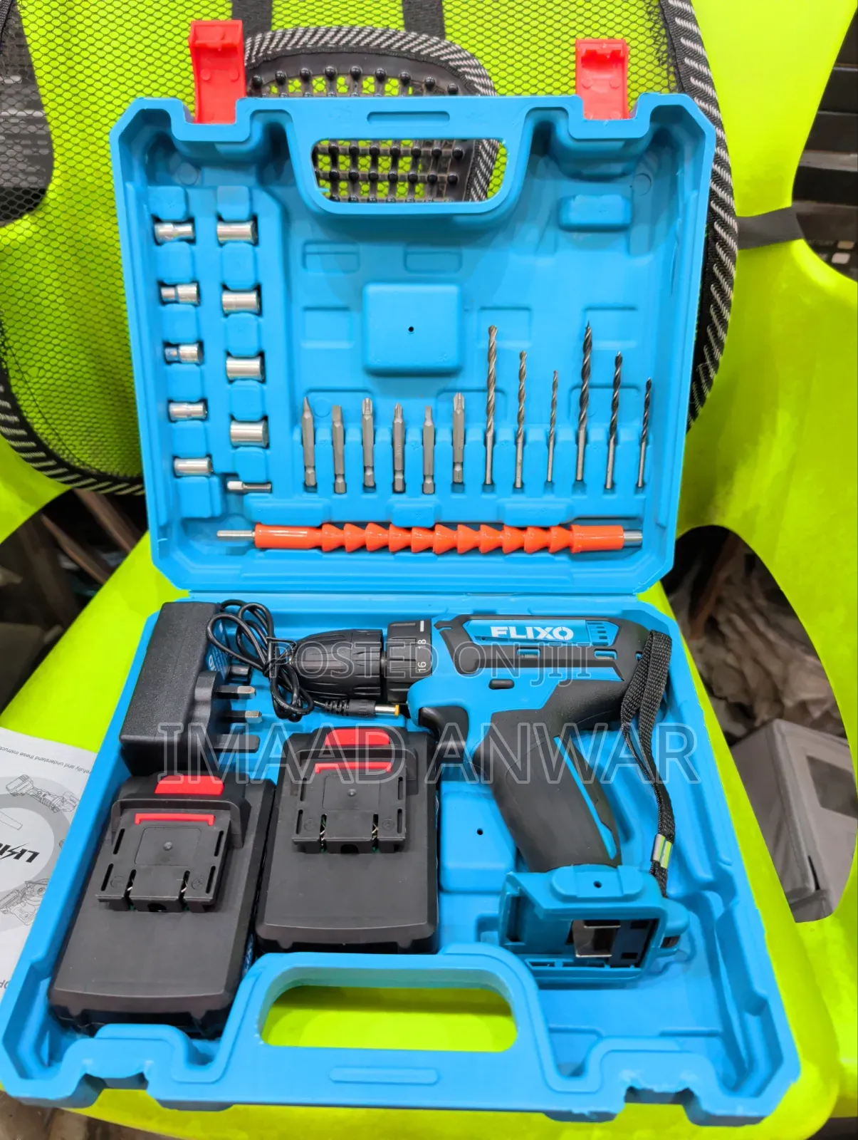 Drill Set With 2 Battery
