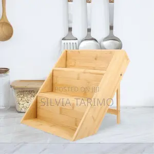 *#3-Layers Bamboo Spice Organizer*