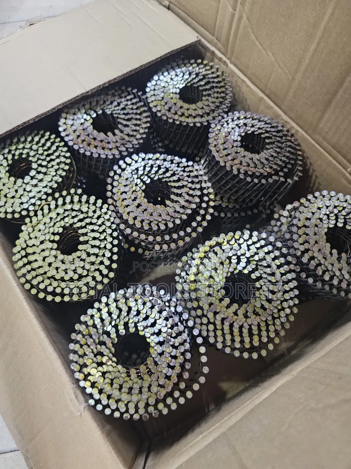 Pneumatic Coil Nail 50mm 1roll 300pcs