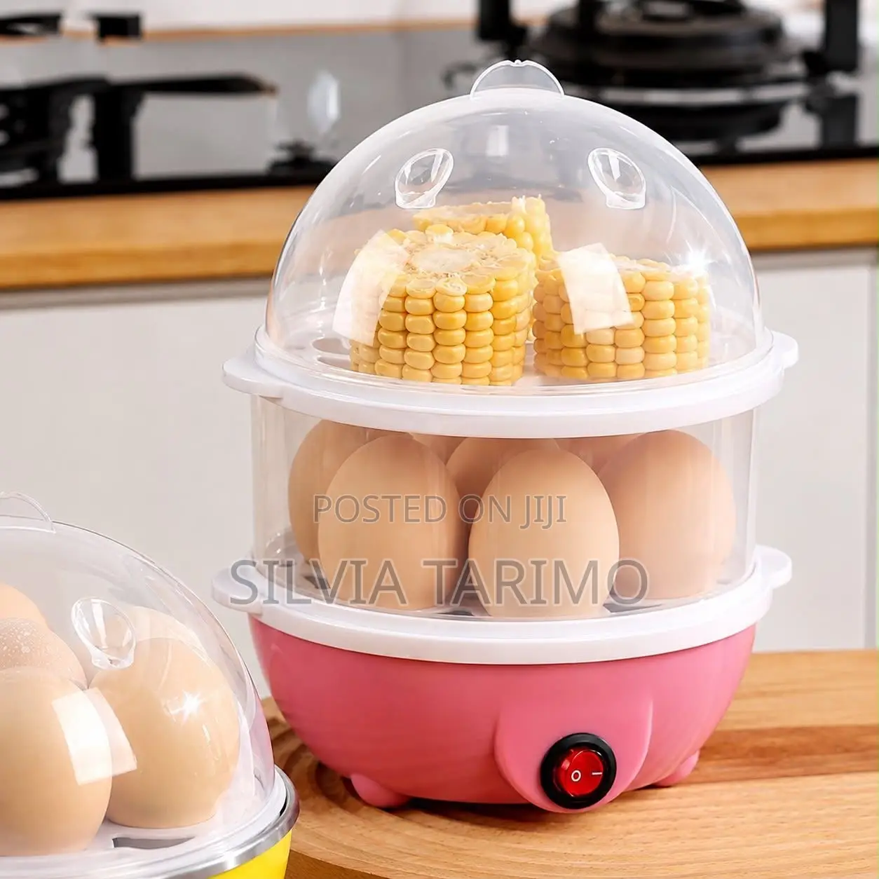 *#Double Layer Eggs Boiler/Steamer*