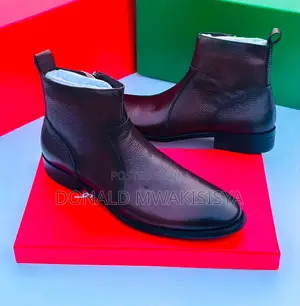 Premium Leather Chelsea Boots
