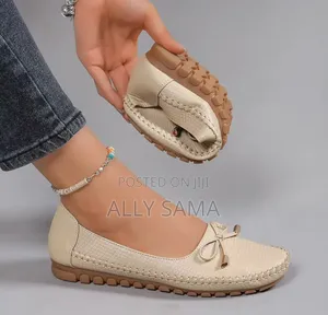 Women's Shoes New Design Material Leather