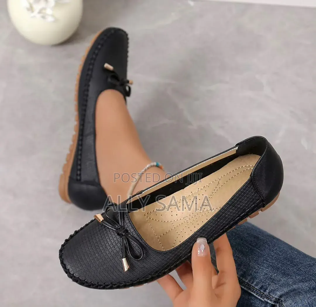 Women's Shoes New Design Material Leather