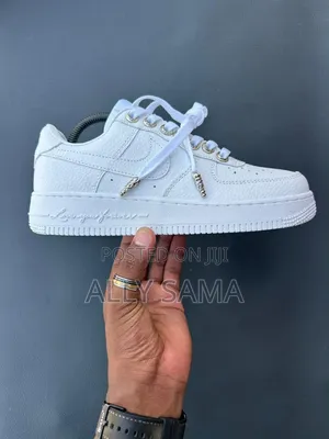 Men's Sneakers Nike Airforce White Material Leather