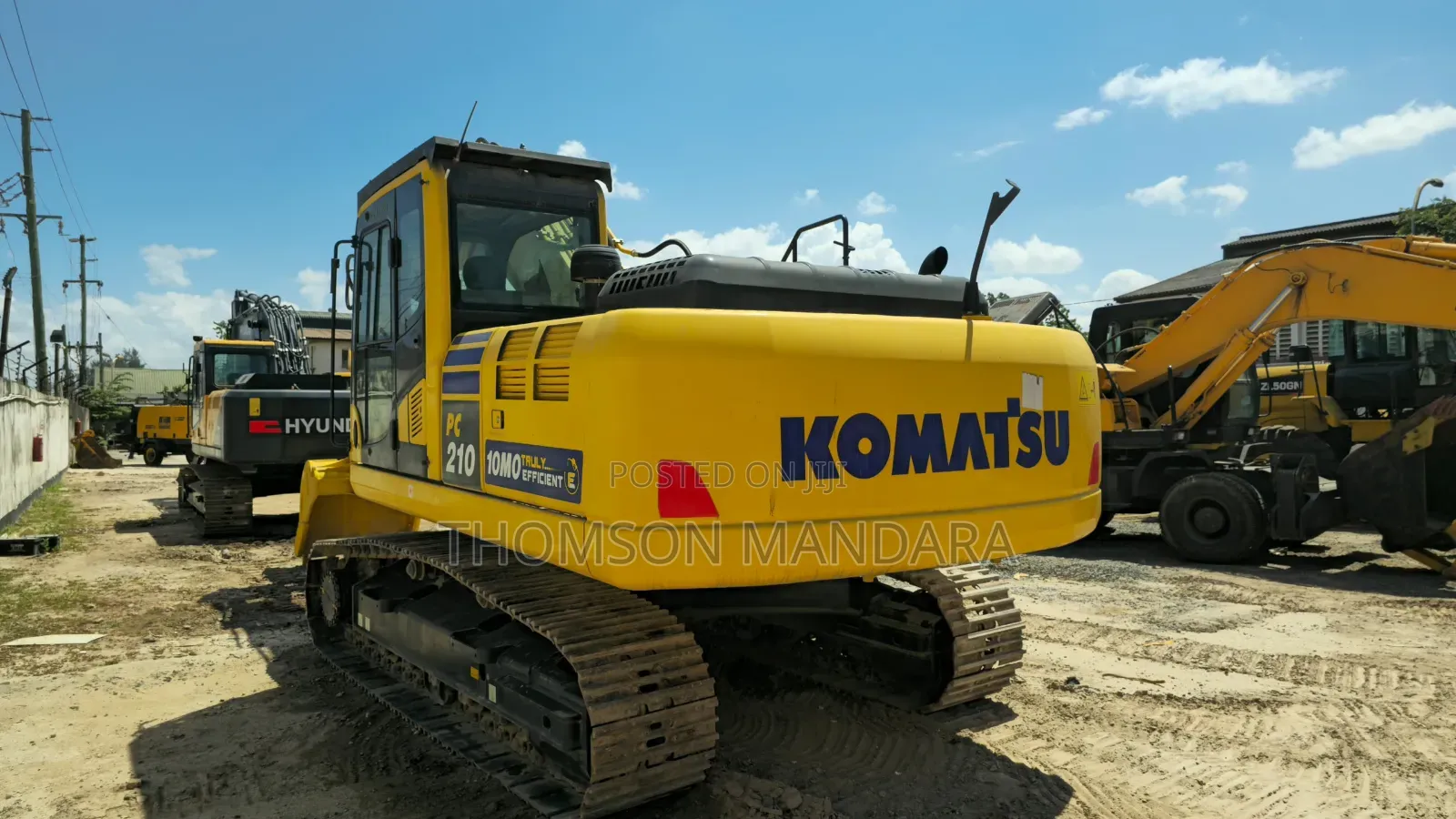 Excavator for Hire 8hrs a Day