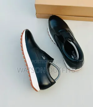 2 Colours Lacoste Brand Best Sole Looking Men's Leather Shoes