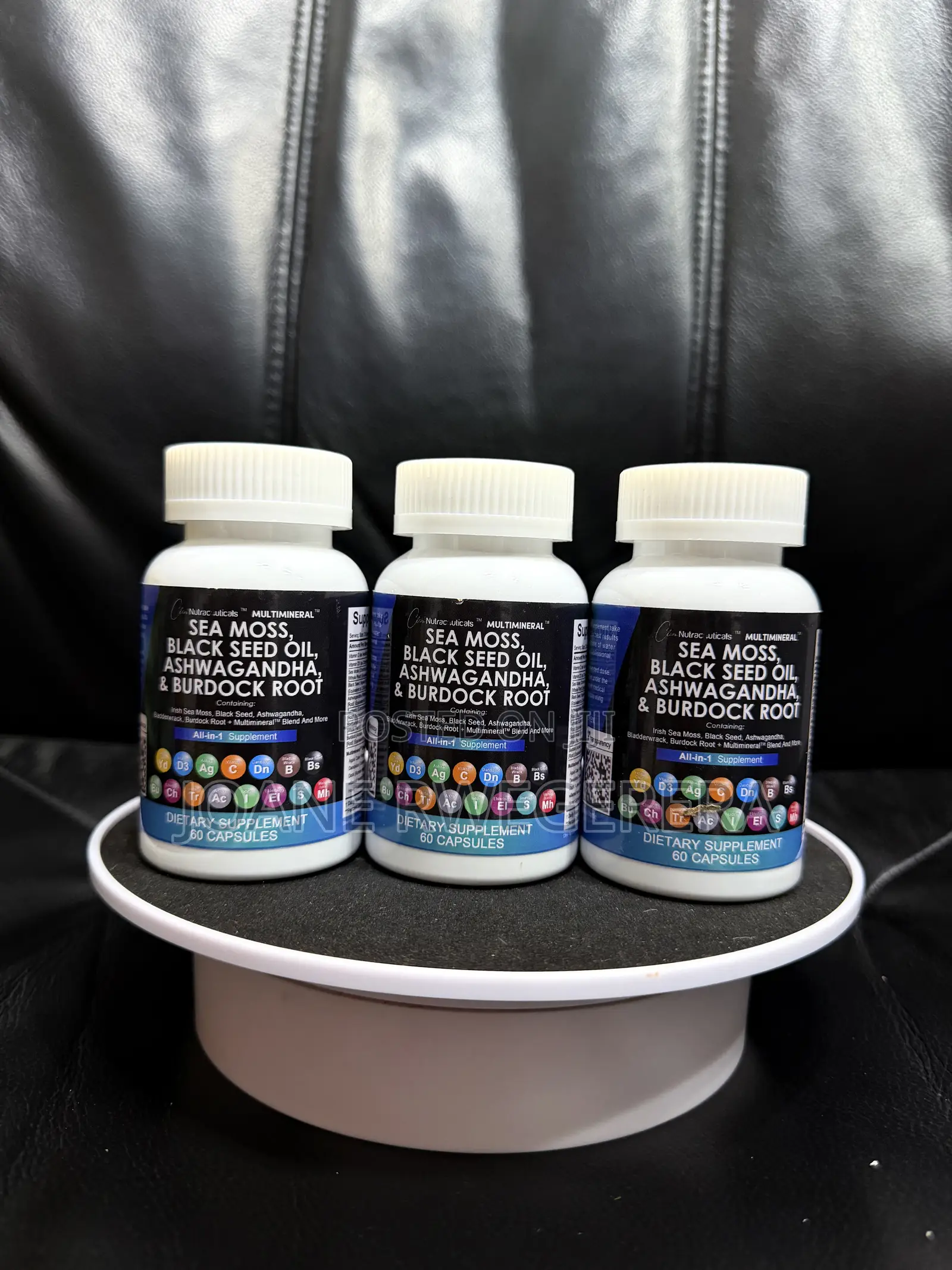 Seamoss,black Seed,ashwagandha Burdock Capsule