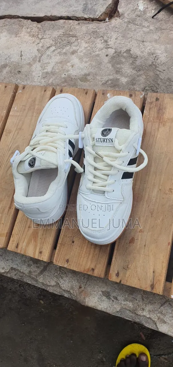 White Casual Sneakers