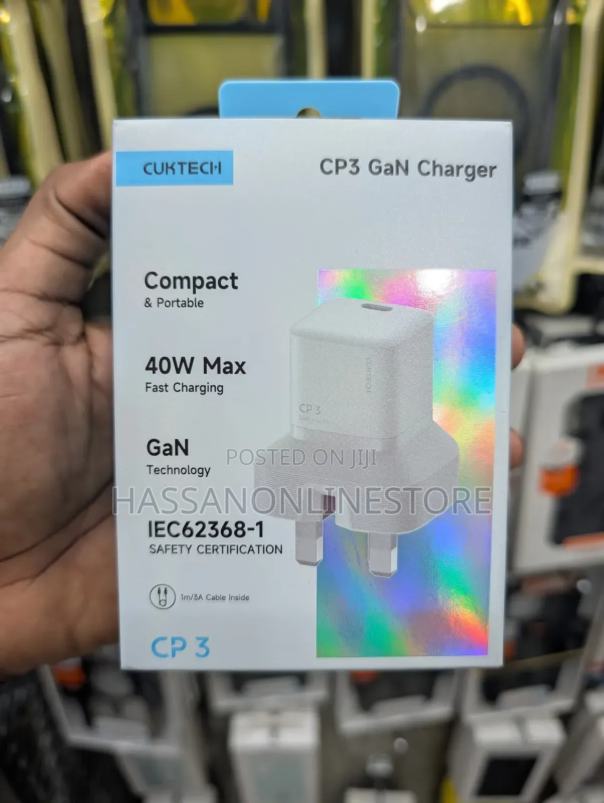 Cuktech Cp3 Gan 40w Charger