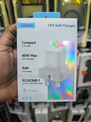 Cuktech Cp3 Gan 40w Charger