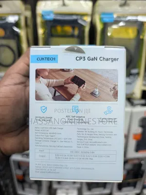 Cuktech Cp3 Gan 40w Charger